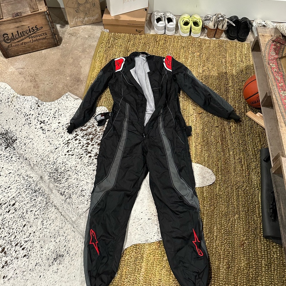 Alpinestars Black Racing Suit